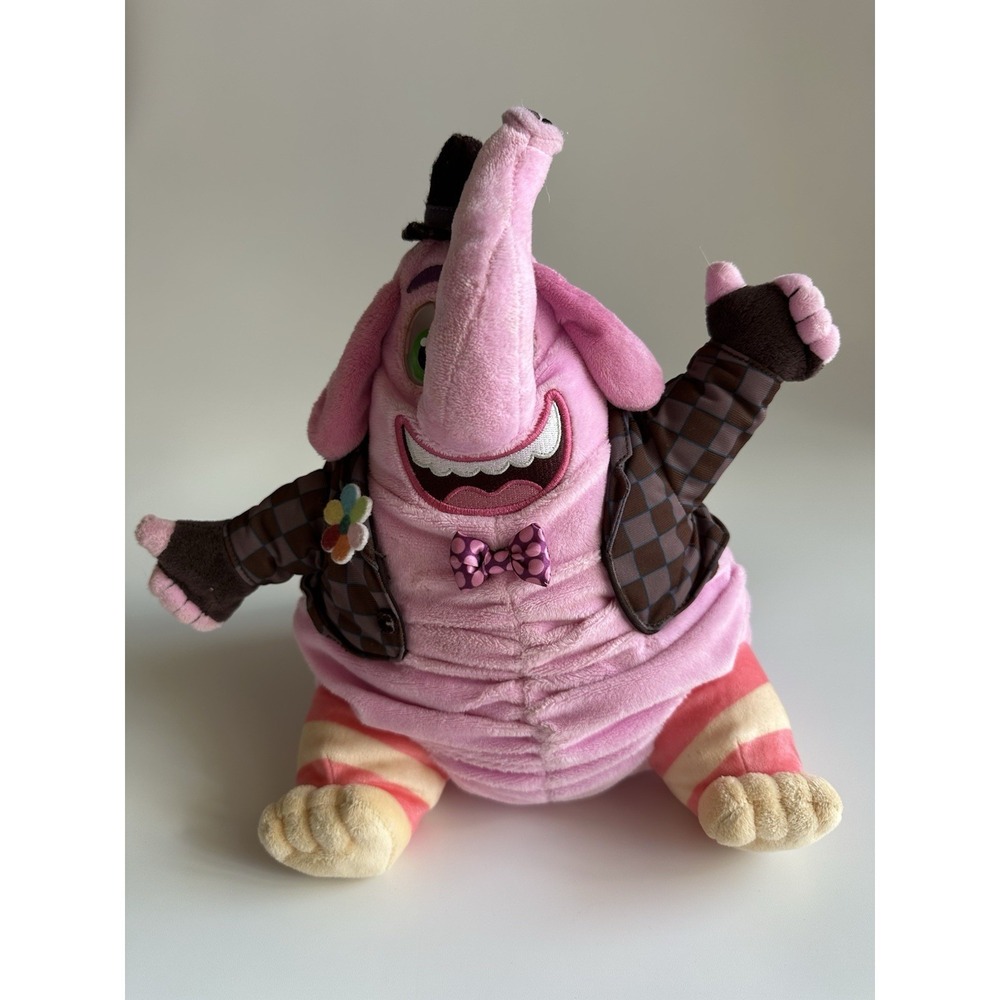 Disney Bing Bong Inside Out 12" Plush Singing Talking Pink Elephant Tomy Works